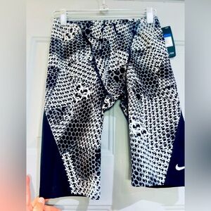Nike Swim Boys' Nova Spark Poly Print Jammers Black size Med NWT